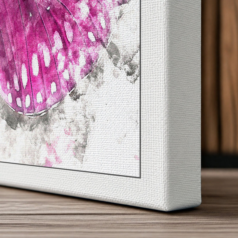 Butterfly In Flux Modern - Print, 30x20 - 76.2 x 50.8 cm, White Border