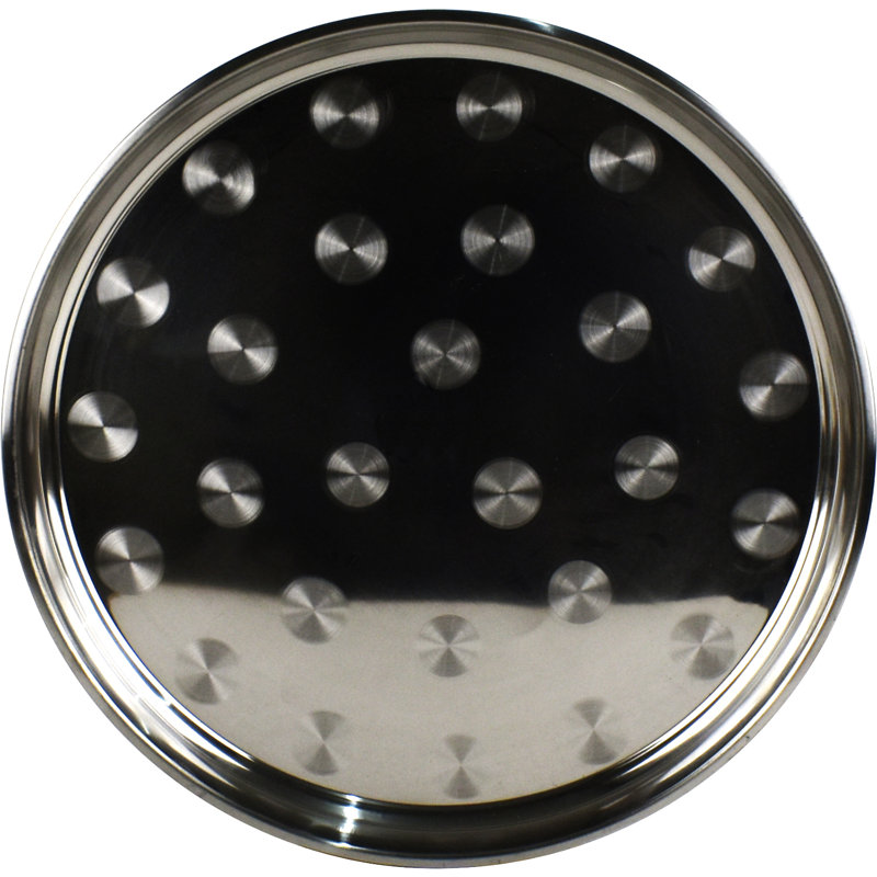 Sterling Ventures Stainless Steel Tray, 3cm H x 55cm W x 55cm L