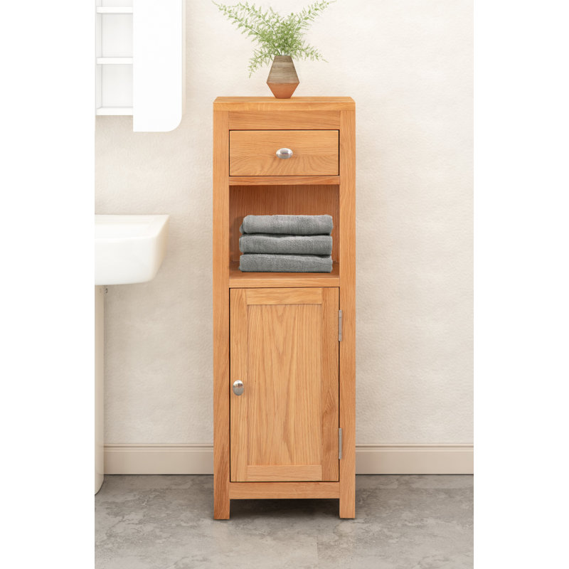 Hatcher Solid Wood Bathroom Cabinet