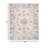 Blossom Medallion Plush Area Rug – Soft Floral Accent with Non-Slip Backing-170640565