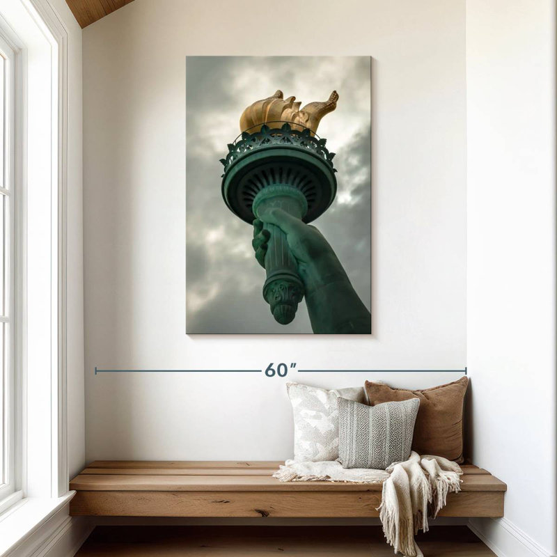 Aime Statue Of Liberty Torch, 45" H x 30" W