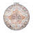 Beverly Oriental Orange/Blue/Cream Area Rug-1439370627