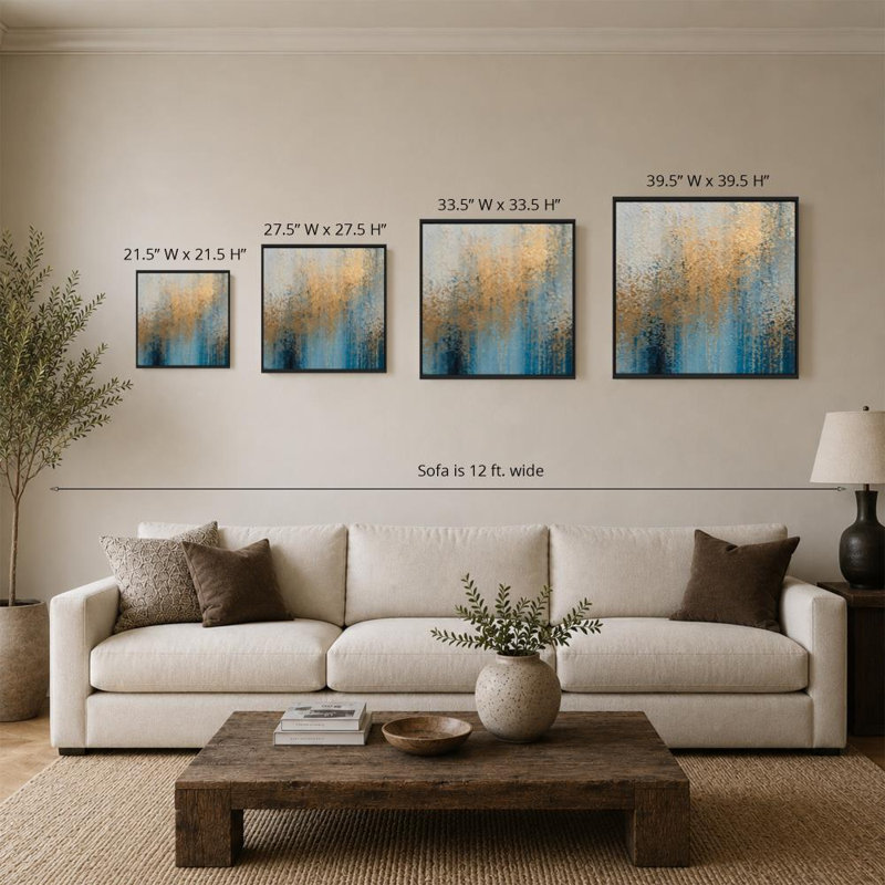 "Revelation 21:23 Glory Unveilé" par Mark Lawrence, reproduction sur toile, H 21,5 po x l 21,5 po x P 2 po, Cadre flottant