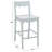 Rosetty Scallop Counter Stool-125847855