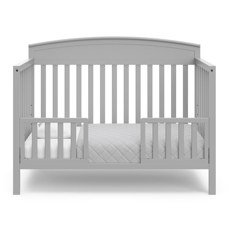 Lit de bébé convertible 5-en-1 Benton, Galet, Lit à barreaux