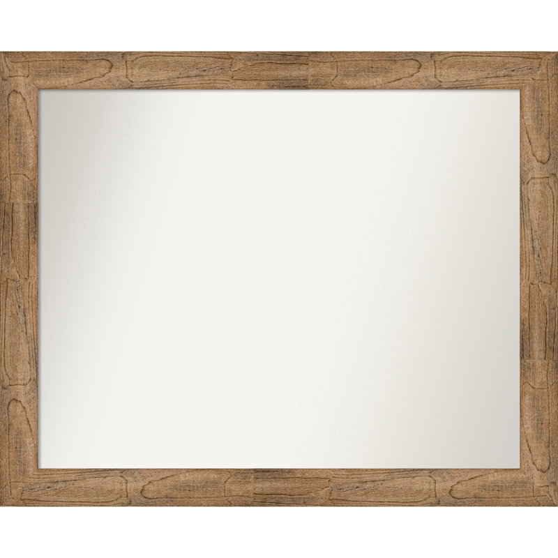 Timmy Solid Wood Wall Mirror, Rectangle, 35.5" x 43.5"