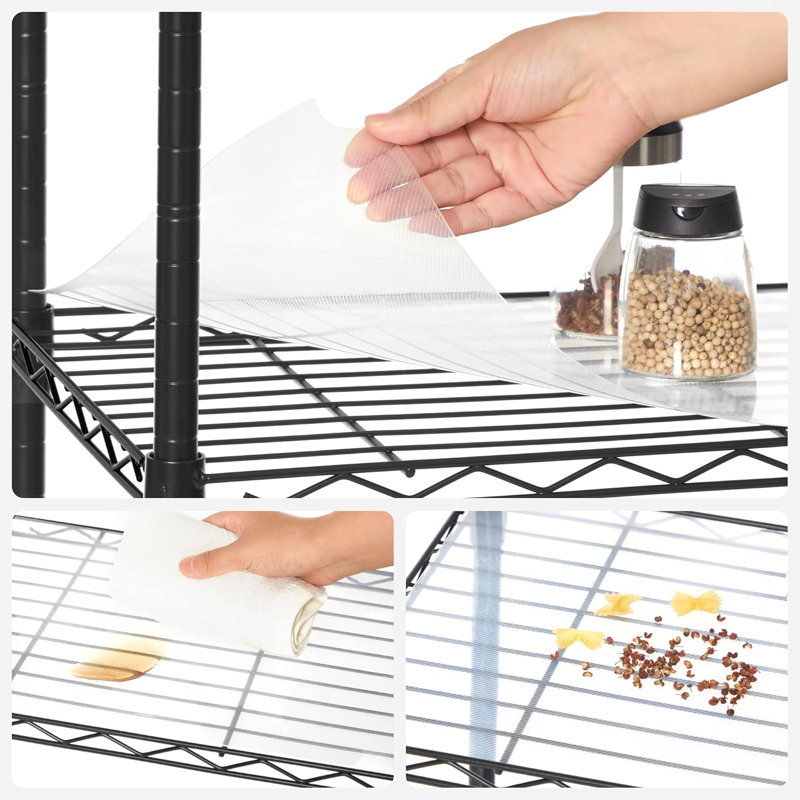 40cm W Metal Height -Adjustable Shelving Unit