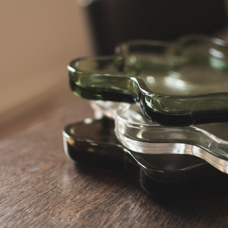Plaque filtrante en verre - vert, Vert