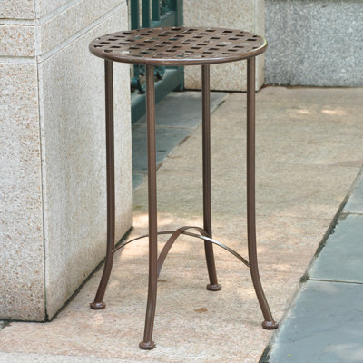 Table d'appoint en métal Arvind