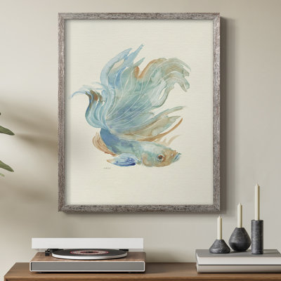 Betta I Framed Print - Solid Wood