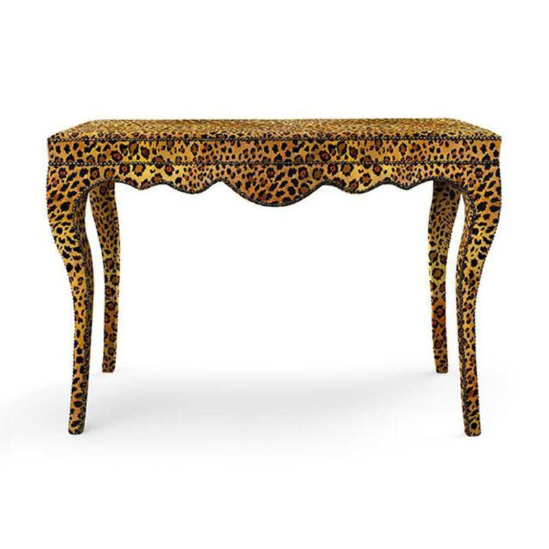 48" Linen Console Table
