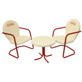 Coca-Cola 3 Piece Bistro Set