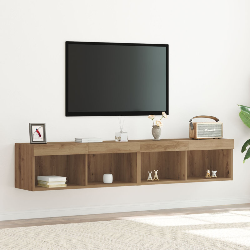 TV Cabinet Engineered Wood 30 X 30 X 80 Cm, Artisan Oak