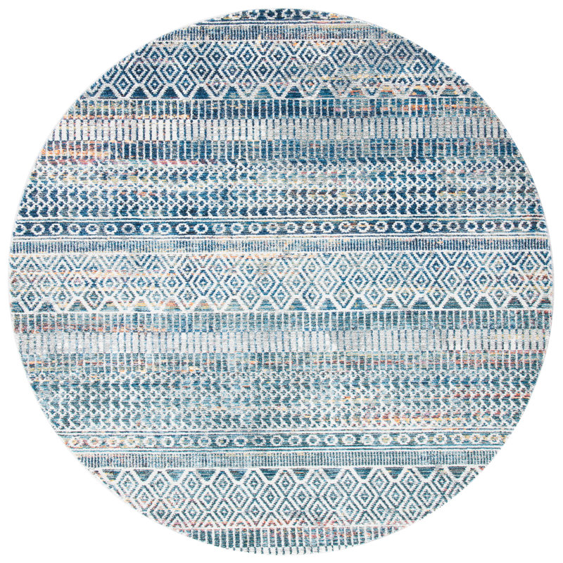 Soham Performance Southwestern Rug, Round 6'3"