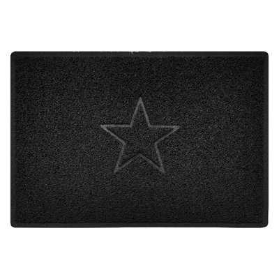 Star Non-Slip No Pattern Doormat