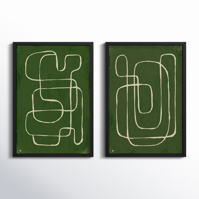 Line Works 2-Piece Painting Set