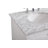 30'' Single Bathroom Vanity with Marble Top-1497002592