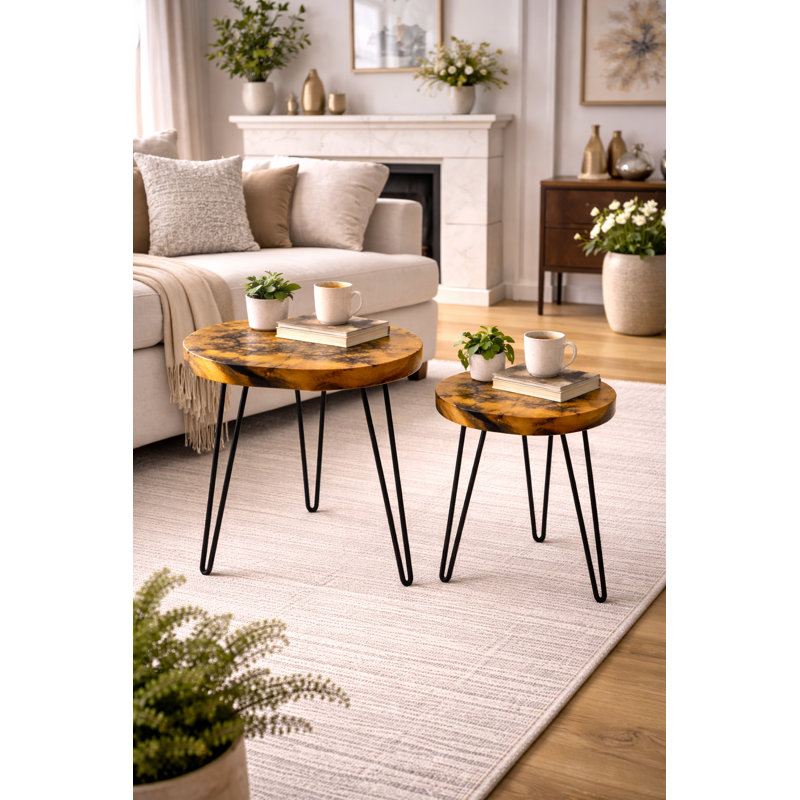 Table de bout Jerriyah, H 20 po x l 20 po x P 20 po