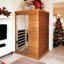 Sauna intérieur KISRAIS amélioré à infrarouge lointain pour une personne-92914341-107560283