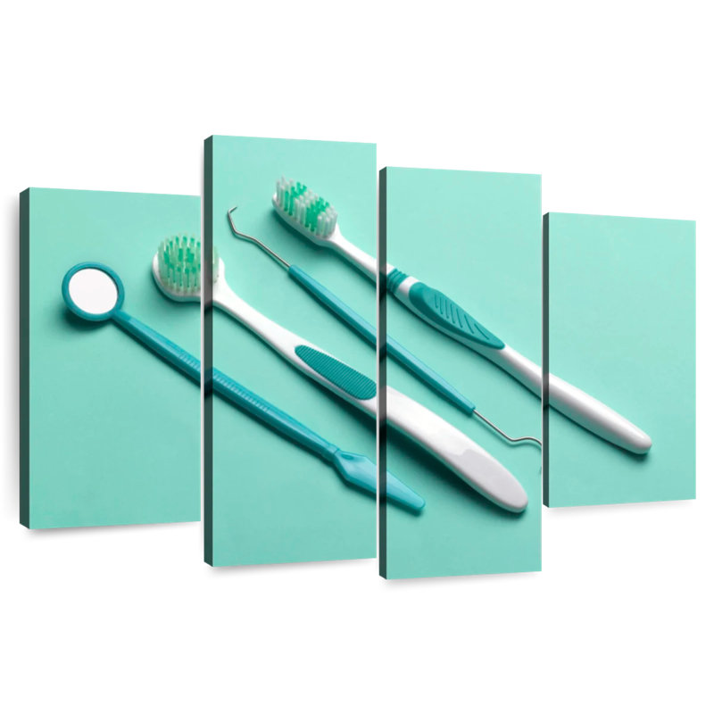 Outils hygiéniques dentaires Alcaraz Green, H 22 po x l 36 po