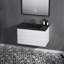 Meuble-lavabo mural moderne 36 po avec plateau en résine intégré, 2 tiroirs à fermeture en douceur et assemblage complet-88594114-119015998