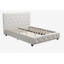 Lit plateforme tapissier capitonné à profil bas Bhaven-30189514-30189518