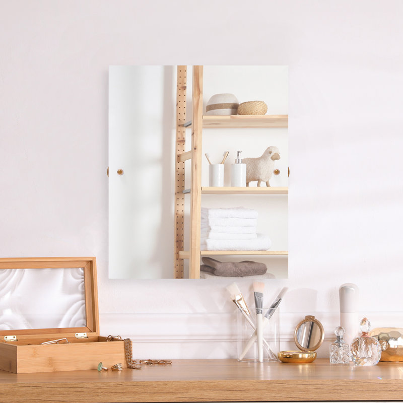 Miroir rectangulaire inclinable 21 "x 26" Marchmont, Bronze brossé