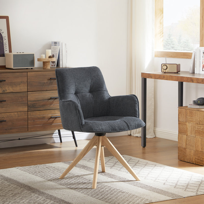 Task Chair, Dark Grey Fabric