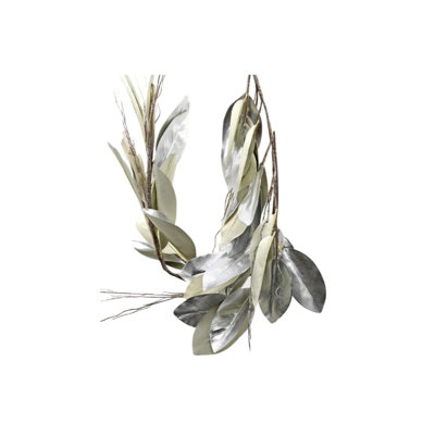 47'' in. Faux Magnolia Garland