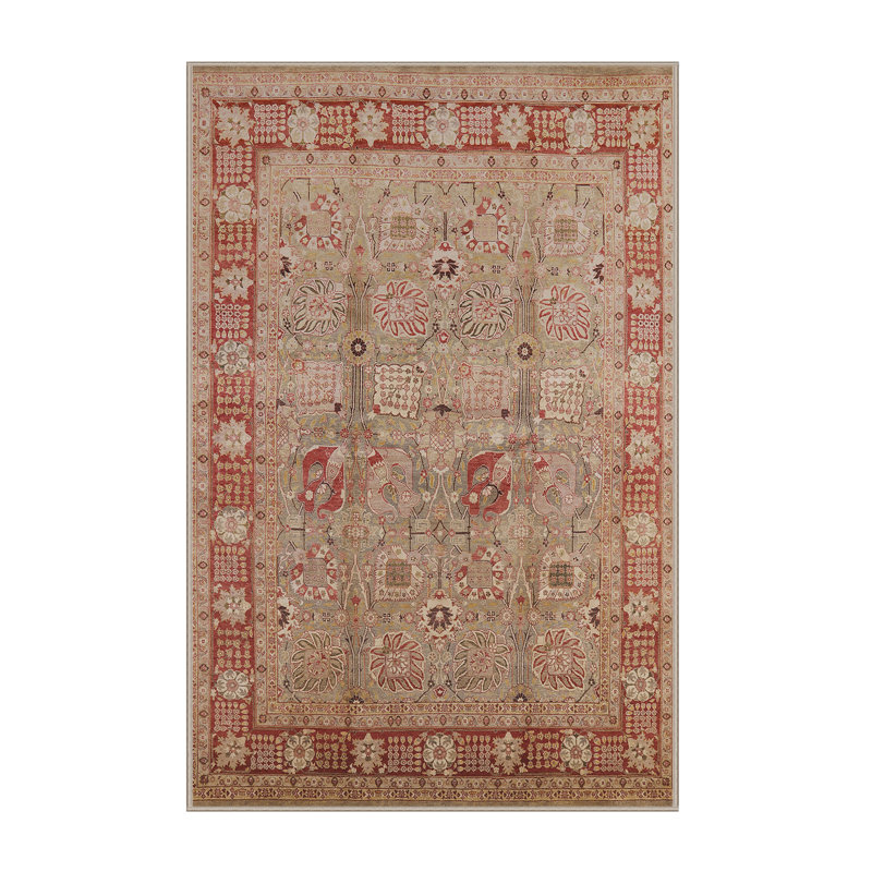 Oriental Indoor Rug, Rectangle 4' x 6'