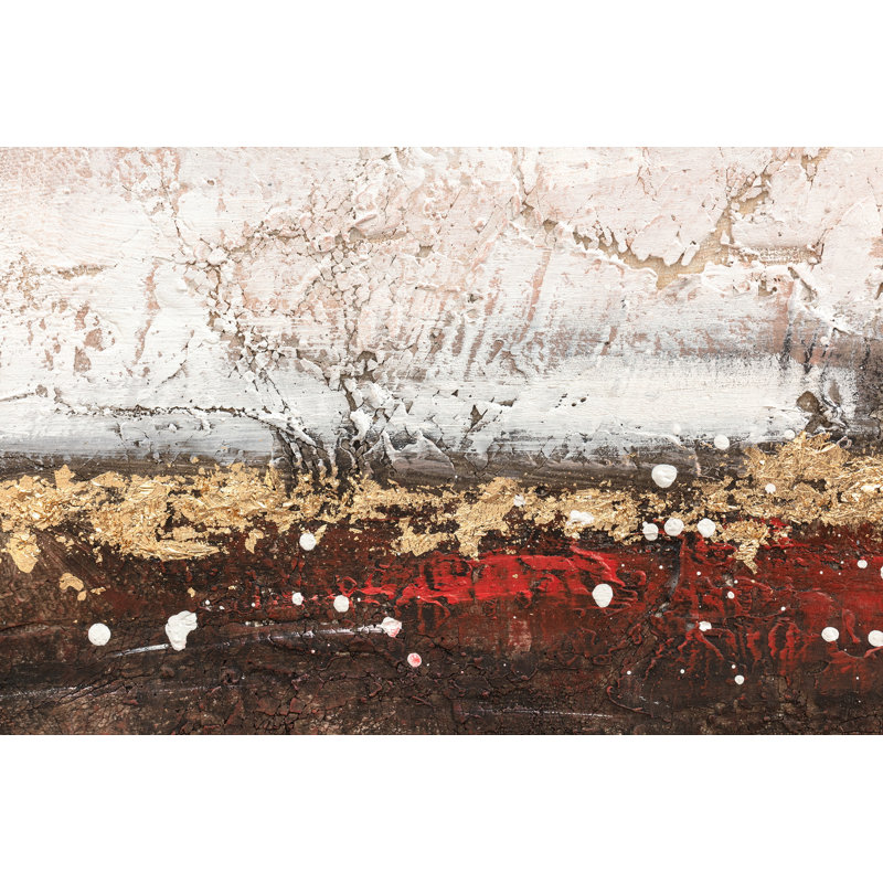 Floater Frame Painting on Canvas