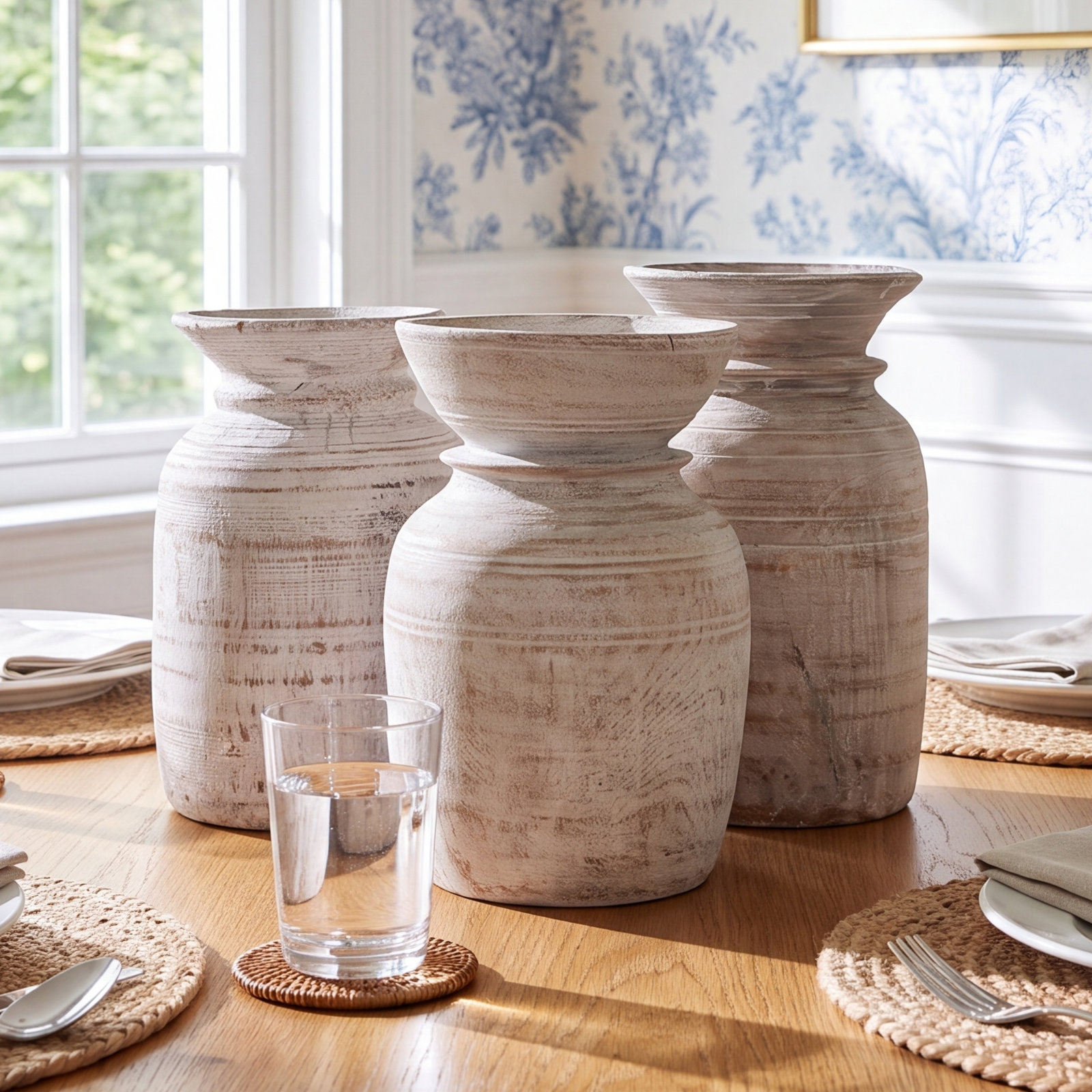 Stonebridge Wood Table Vase