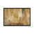 Toile encadrée de bois rustique foncé
