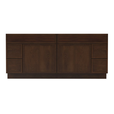 72'' Double Bathroom Vanity Base Only