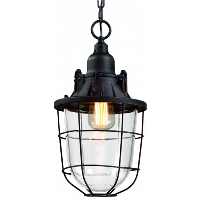 Luminaire suspendu lanterne 1 lumières Lavada