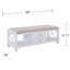 Banc de rangement rembourré Broseley