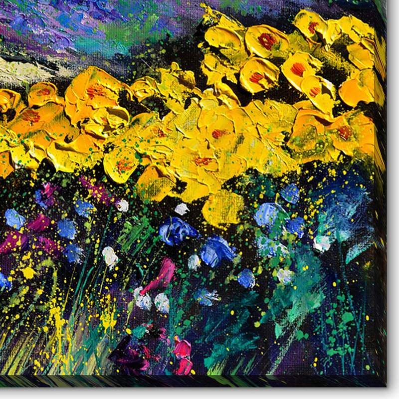 Ledent-provence 561140, peinture sur toile encadrée, H 22 po x l 22 po x P 2 po, Toile tendue avec châssis
