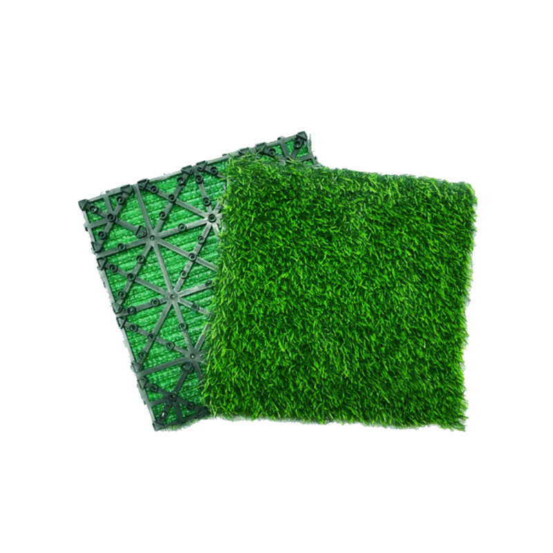 35 tuiles de gazon emboîtables artificielles 35 pièces, tuiles de gazon artificiel 12 x 12 pouces auto-drainantes pour la décoration de plancher intérieur / extérieur pour animaux de compagnie