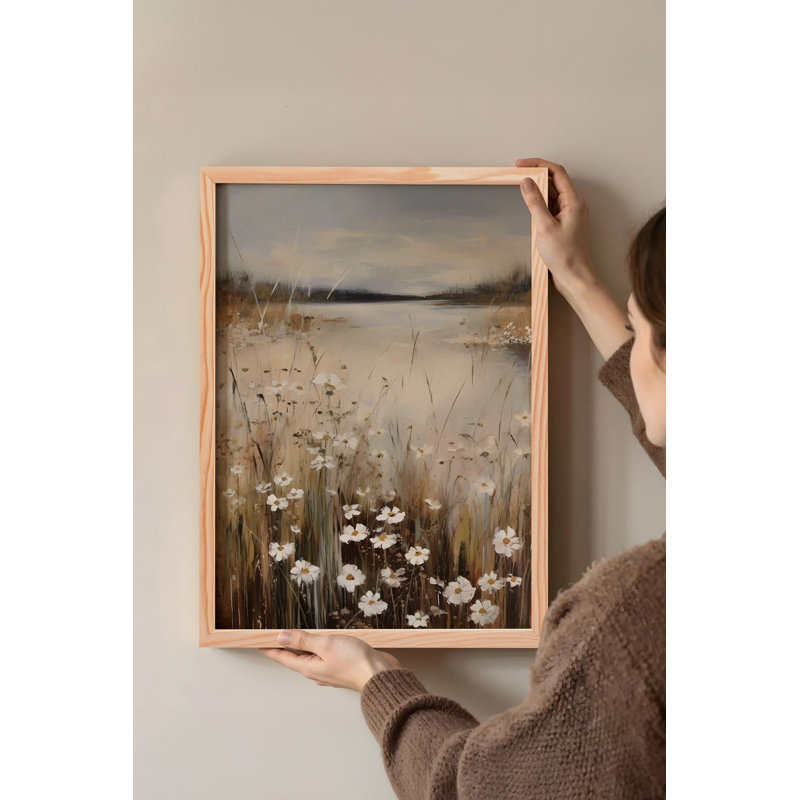 Peinture décorative encadrée