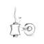 Fez 1 - Light Chrome Unique/Statement Pendant-1403147750-1403147747