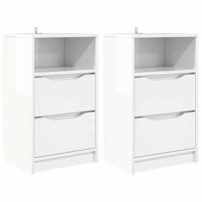 40cm W Manufactured Wood Bedside Table