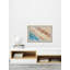 Beach Blanket Rows 1 Piece Single Picture Frame Painting-37905809