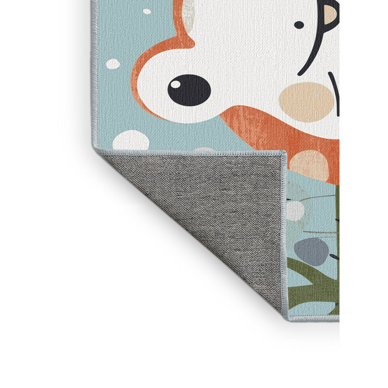 Tapis pour enfants East Urban Home, Rectangulaire 7 pi x 10 pi