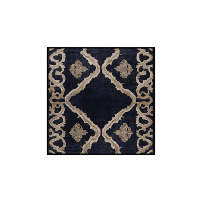 Tapis gris lavable à la machine