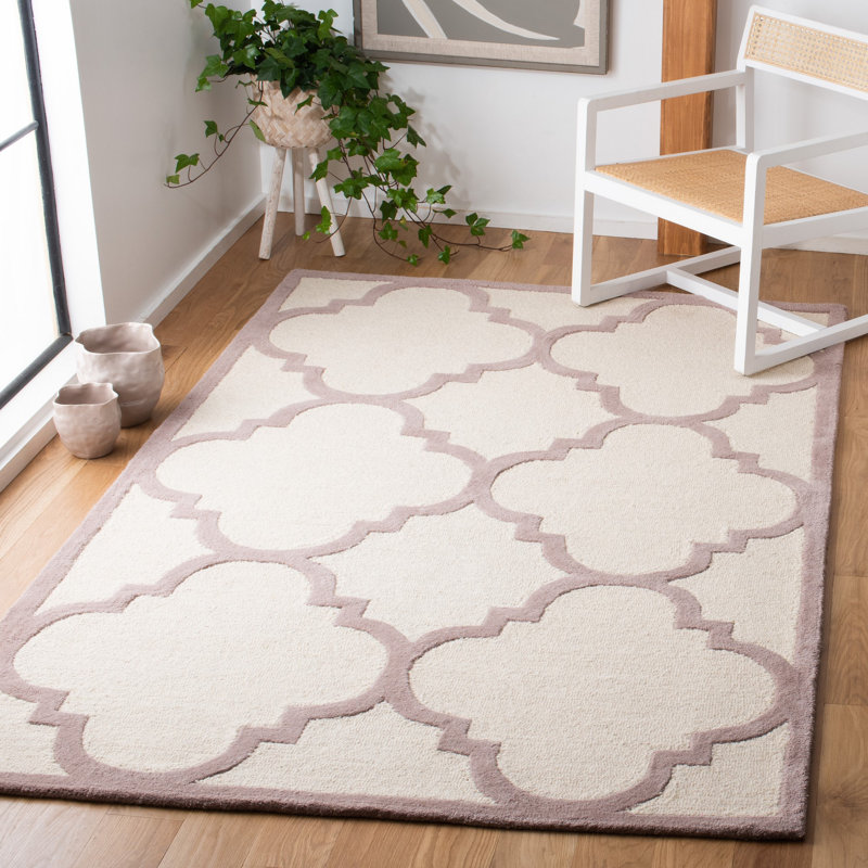 Tapis en laine touffeté à la main Cannen, Rectangle 5 pi x 8 pi