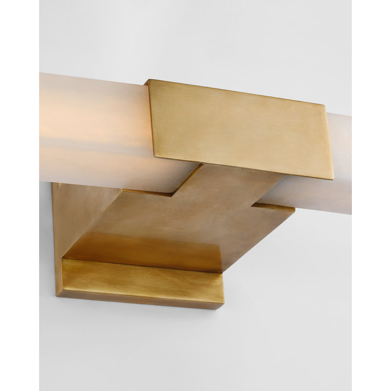 Covet 2 - Light LED Bath Bar, Antique Burnished Brass