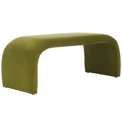 Andee Velvet Upholstered Bench