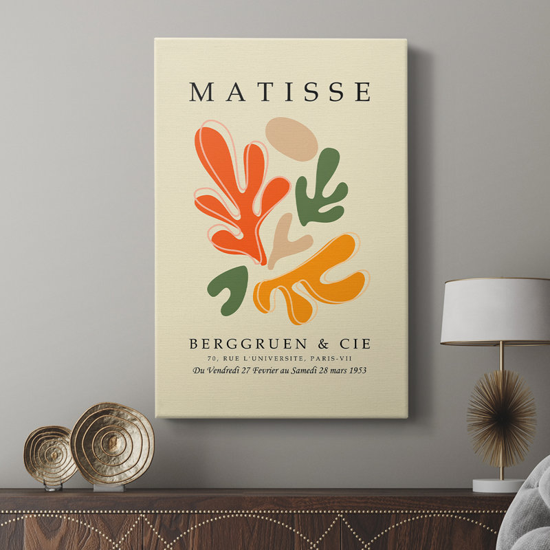 Matisse Cccxxxviii, reproduction d'art encadrée sur mesure, galerie Cavas, H 12 po x l 8 po