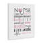 «Nurse Inspirational» par Elizabeth Tyndall - impression d'art textuel-104957767-104957766