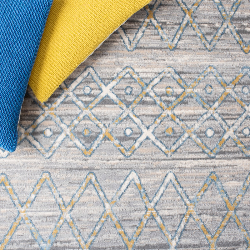 Tapis performance Lagoon Southwestern, Rectangle 2'2" x 8'